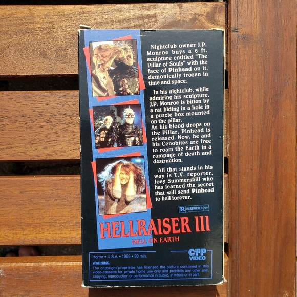 VHS | Hellraiser - Picture 3 of 3